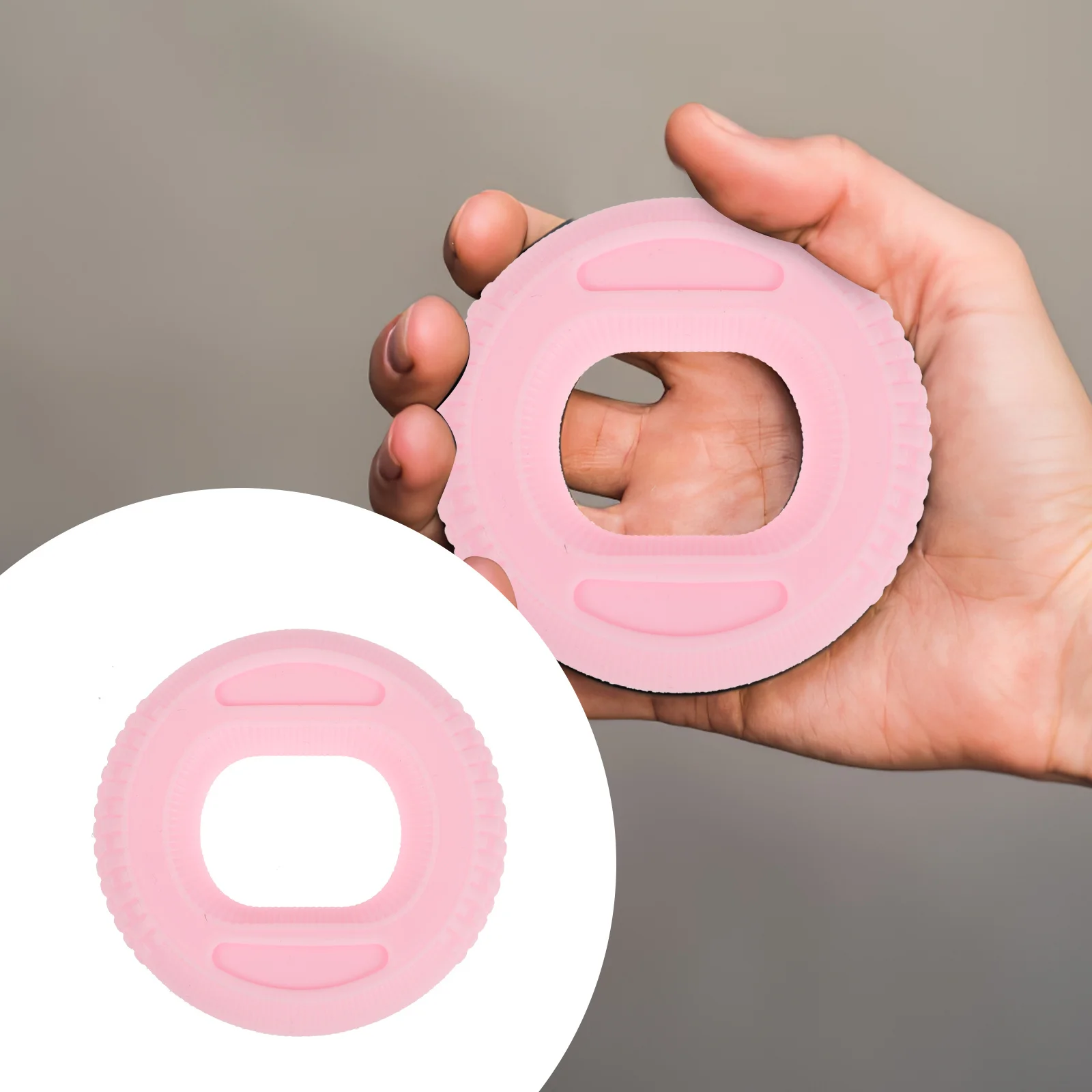 

Round Silicone Hand Grip Strengthener Ring Forearm Muscle Trainer Hand Workout Equipment Finger Strengthener Forearm Trainer