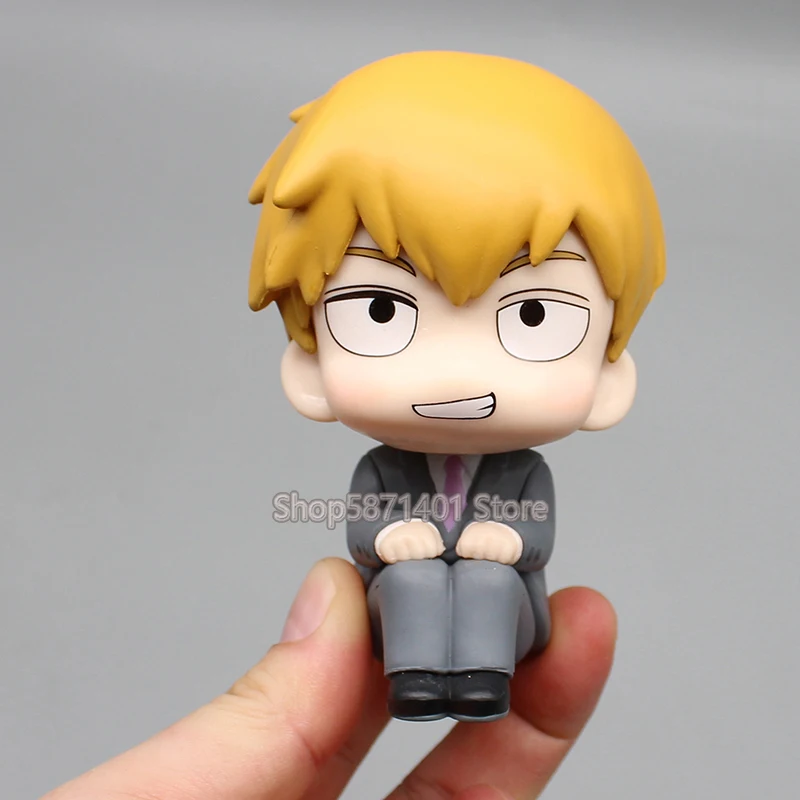 10 cm Anime Mob Psycho 100 Figurki Lookup LK Reigen Arataka Kageyama Shigeo Figurki akcji PVC Kolekcja Model Zabawka Prezent urodzinowy