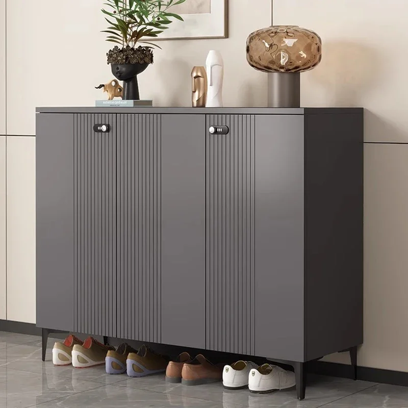 

Designer Luxury Shoe Cabinet Organizer Storage Mobile Living Room Wooden Box Shoe Shelf Slippers Archivadores Hotel Furniture