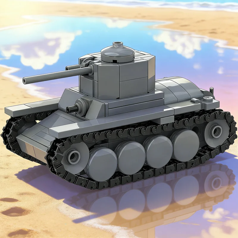 198pcs MOC System Panzer T MB Builder 1 Scale Model Toy Building Blocks Construction Christmas Gifts Assemble Brick Kids Idea