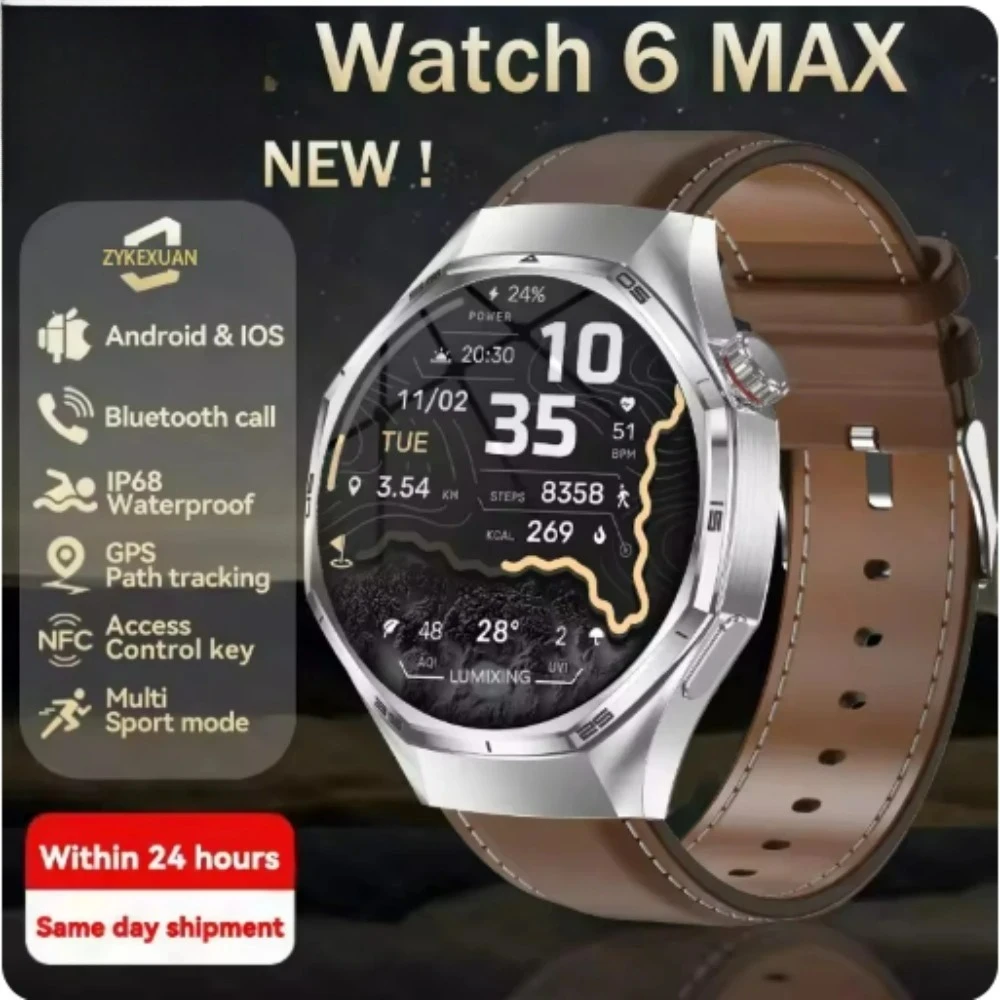 Global Version Xiaomi Watch S5 SmartWatch AMOLED Screen Tracker Bluetooth Call Waterproof Sports Health Monitoring Watch 6 Pro
