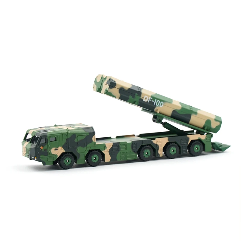 

Diecast 1:100 Scale Rocket Force Dongfeng 100 Supersonic Cruise Missile Launch Vehicle Finished Model Collection Gift Toys