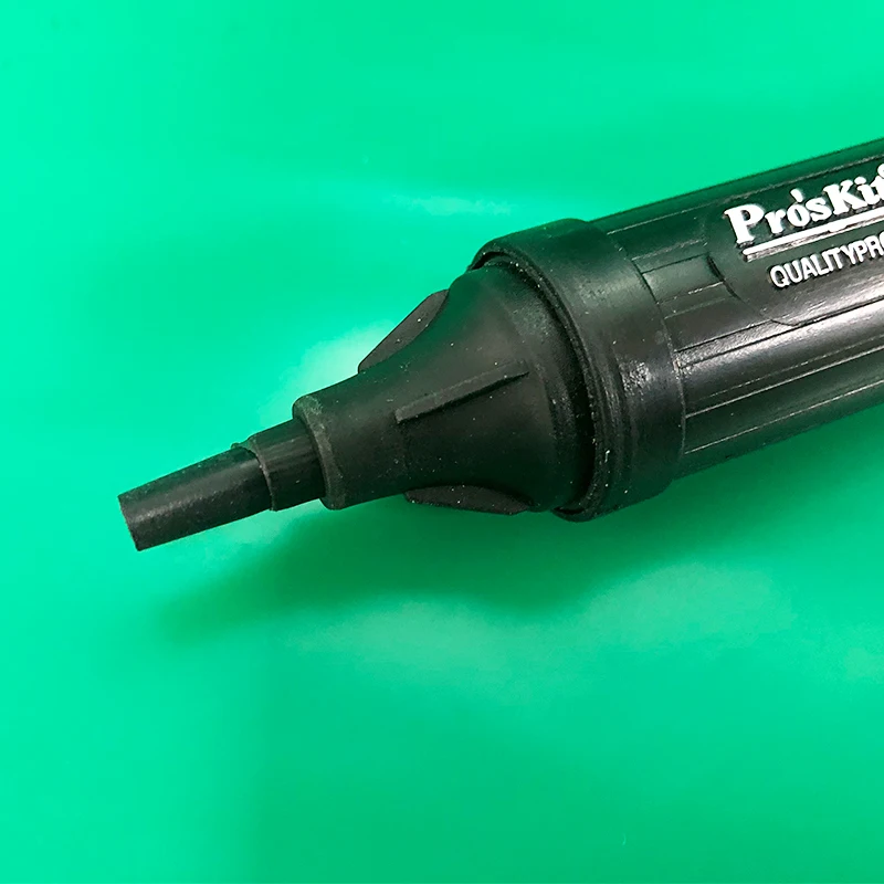 ProsKit Desoldering Pump Piston with Double Oil Seals, Quick and Easy Solder Residue, Brand, 8PK-366N-G, 205mm, Free Shipping