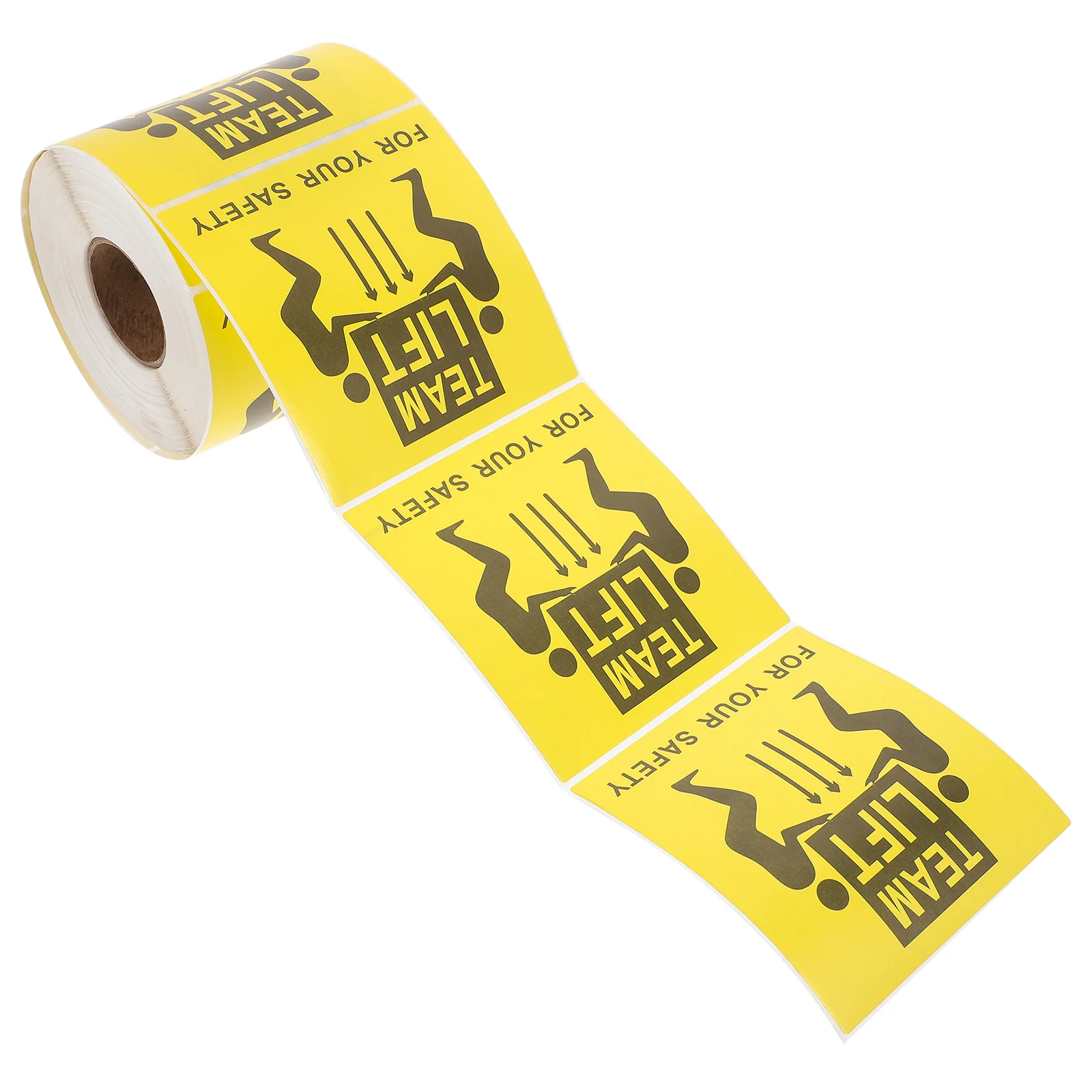 Overweight Sticker Team Lift Label Heavy Object Labels Equipment Stickers for Moving Package Boxes Elevator Operator