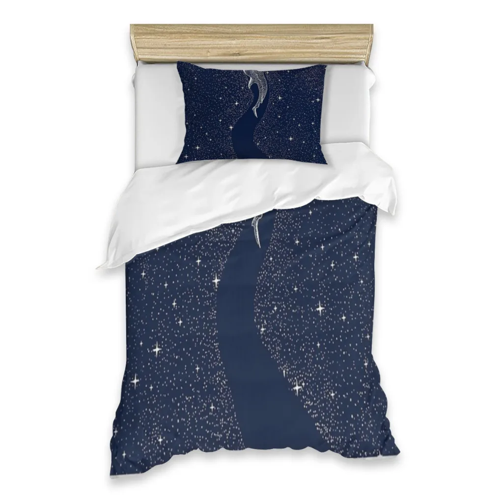 Star Eater Single Bed Sheets Set  Complete Case Single Linen Quilt Cover