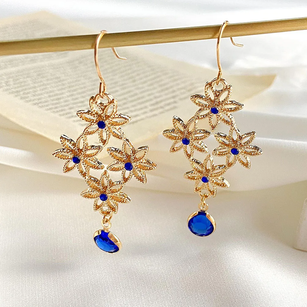 

1 Pair Earrings Hook Dainty Vintage Drop Trendy Fashion Earrings For Teen Girls Lightweight Aesthetic Jewelry