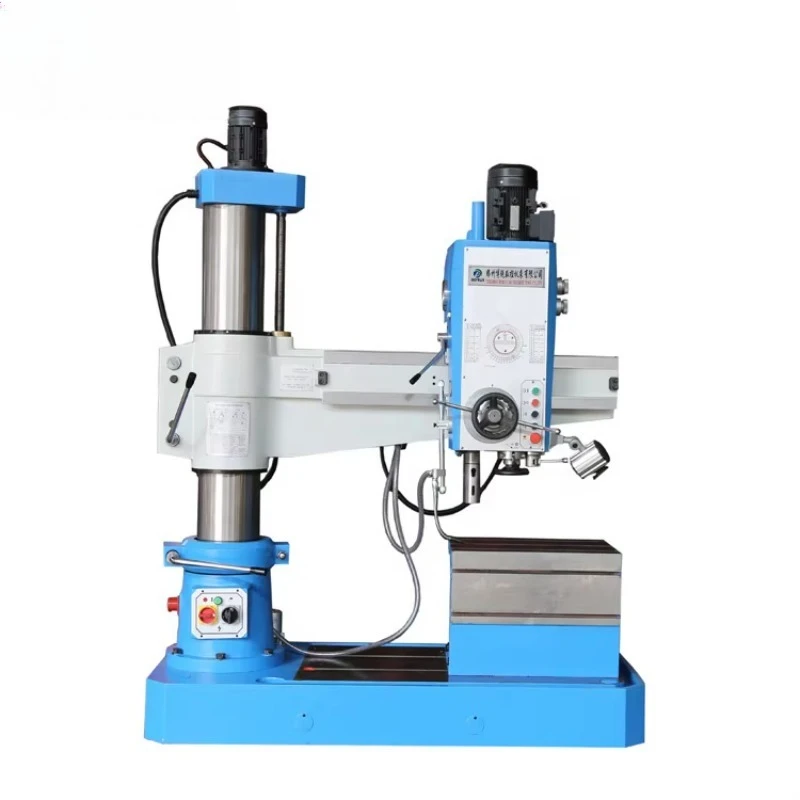 Z3040 Radial Drill Machine 32mm Max Drilling Capacity 1600mm Arm Rotation Auto Feed and Digital Depth Display