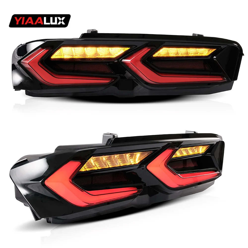 Vland Factory Full LED Taillights Assembly With Car Sequential Tail Light Rear Lamp 2016 2017 2018 for Chevrolet Camaro