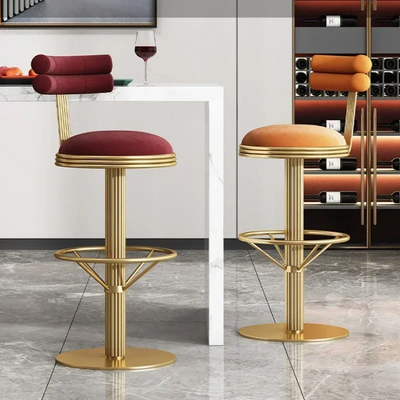 

Kitchen Counter Stools Luxury Chairs Height Chair Design Nordic Bar Furniture Barber Shop Tabouret High Breakfast Cadeira Cafe