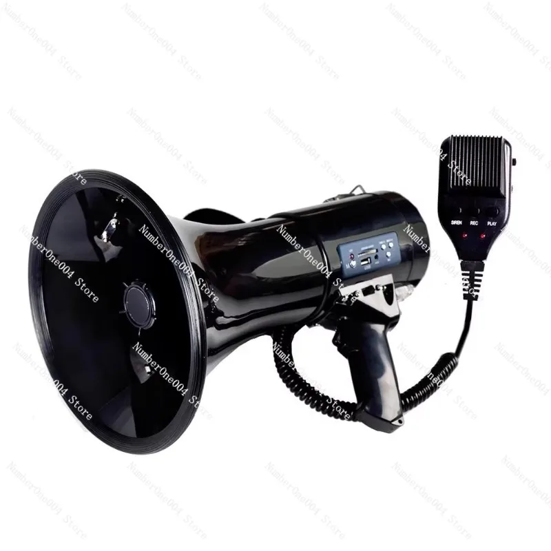 

New portable 50-watt power amplifier loudspeaker voice and alarm modes with volume control