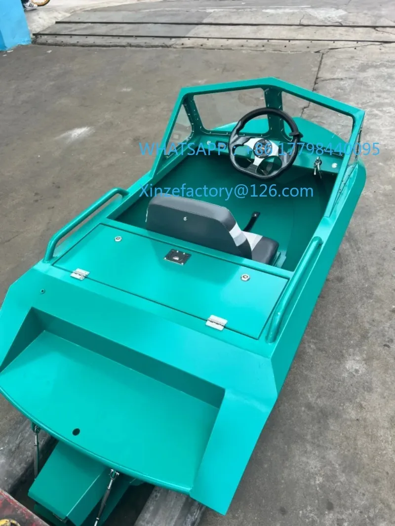 قارب نفاث كهربائي يعمل بالطاقة الألومنيوم وصل حديثًا قابل للتخصيص مع قارب سريع محرك داخلي قارب نفاث صغير