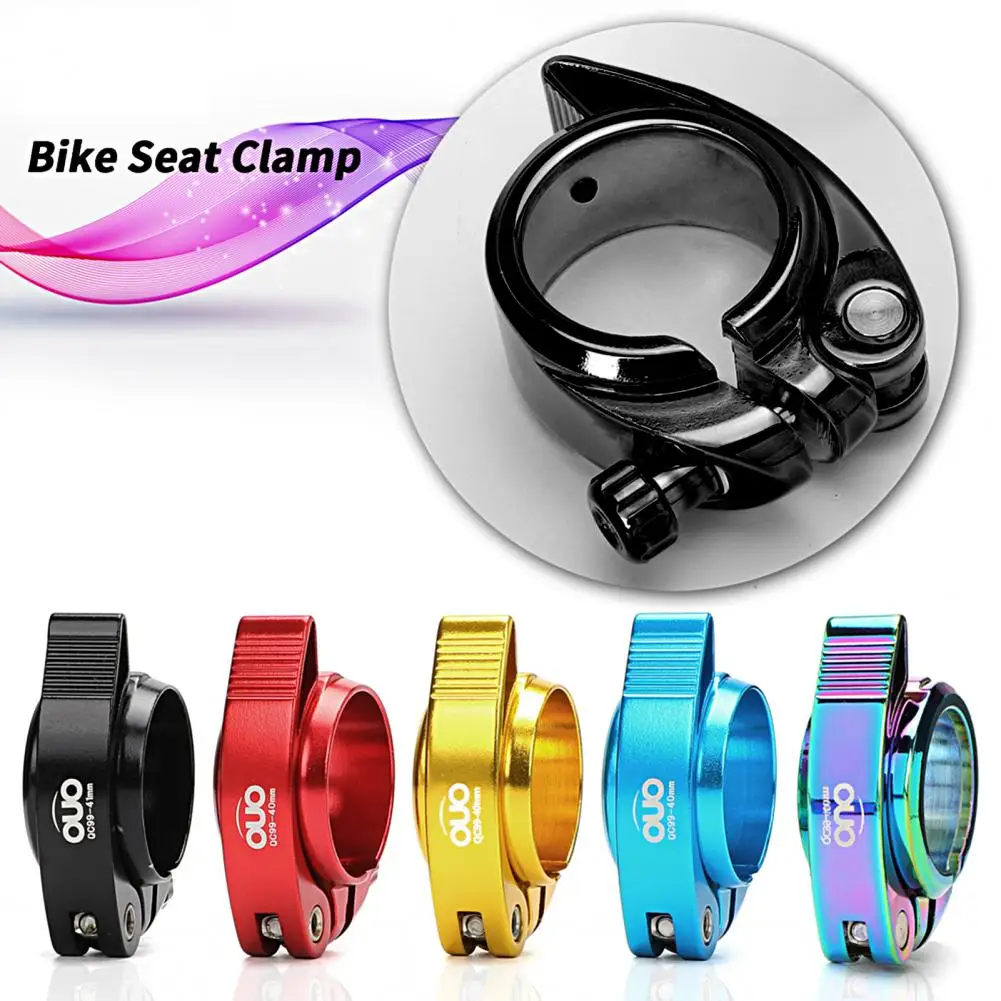 40mm/41mm Alloy Bike Seat Clamp Aluminium Quick Release Mountain MTB BMX Road Bike bicycle Seatpost Clamp Bike Accessories