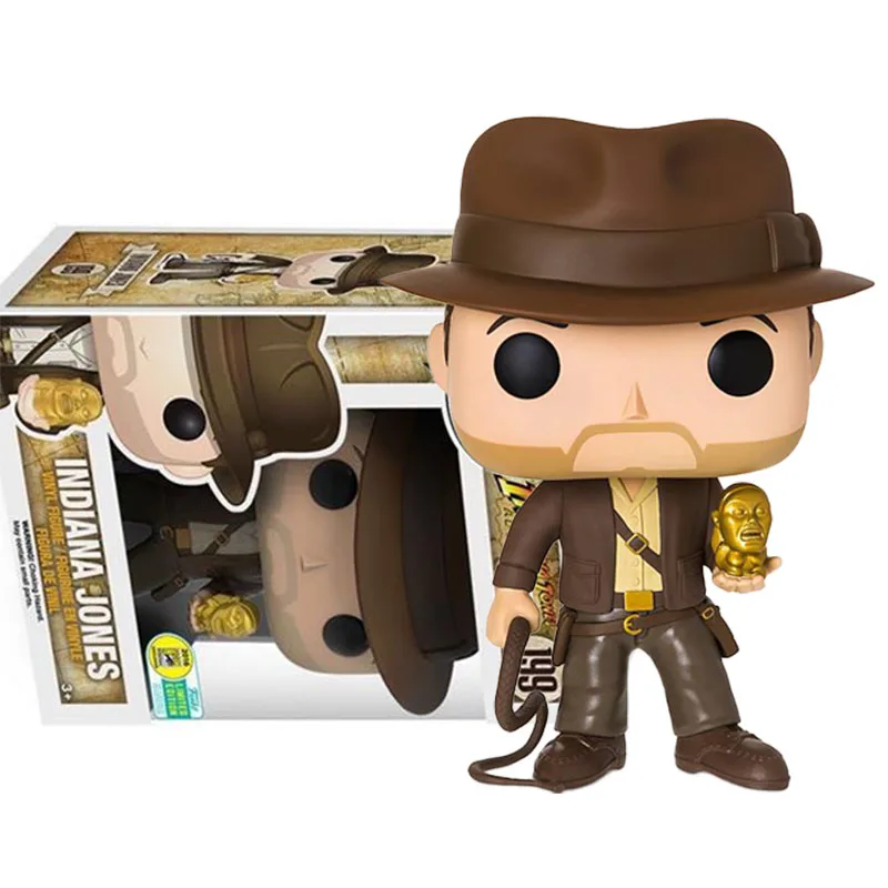 Funko Pop Movie Indiana Jones and The Temple of Doom #199 #200 Exclusive Action Figure Toys Anime Figuras Model Dolls Gifts