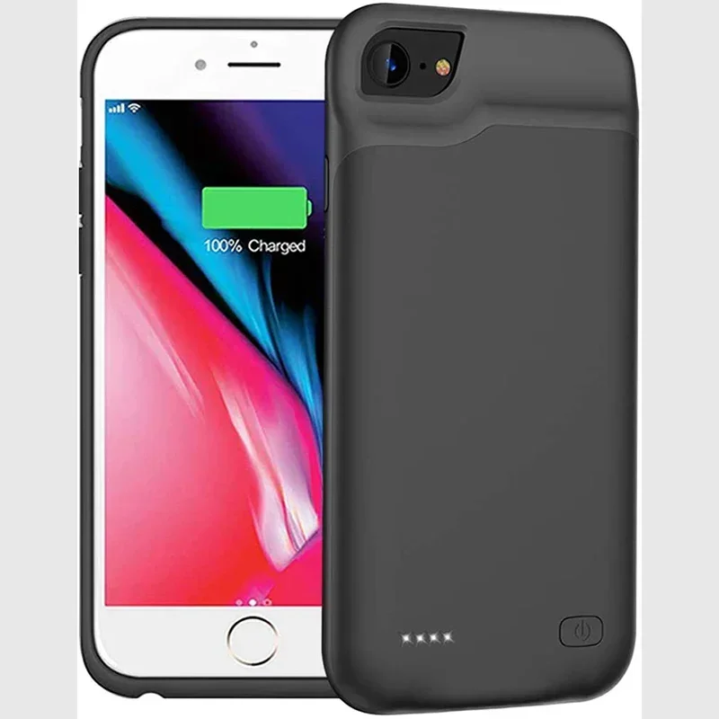 6000mAh for IPhone 6 6S 7 8 2020 SE Power Bank Battery Case Charging Battery Charger Case Power Bank for Iphone 6 6S 7 8 Plus