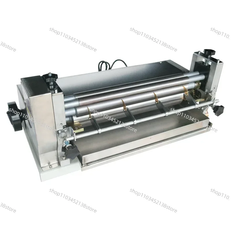 JS-700B Paper Gluing Machine Hot Melt Glue Gift Box Gluing Machine Manual Box Gluing Machine
