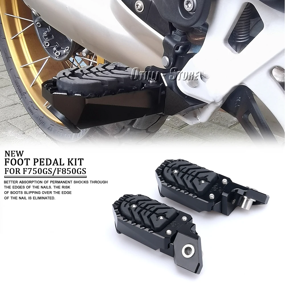 Motorcycle Accessories New Footrest Footpeg Foot Pegs  For BMW F850GS ADVENTURE F850 GS Adventure ADV F750GS F 750 GS