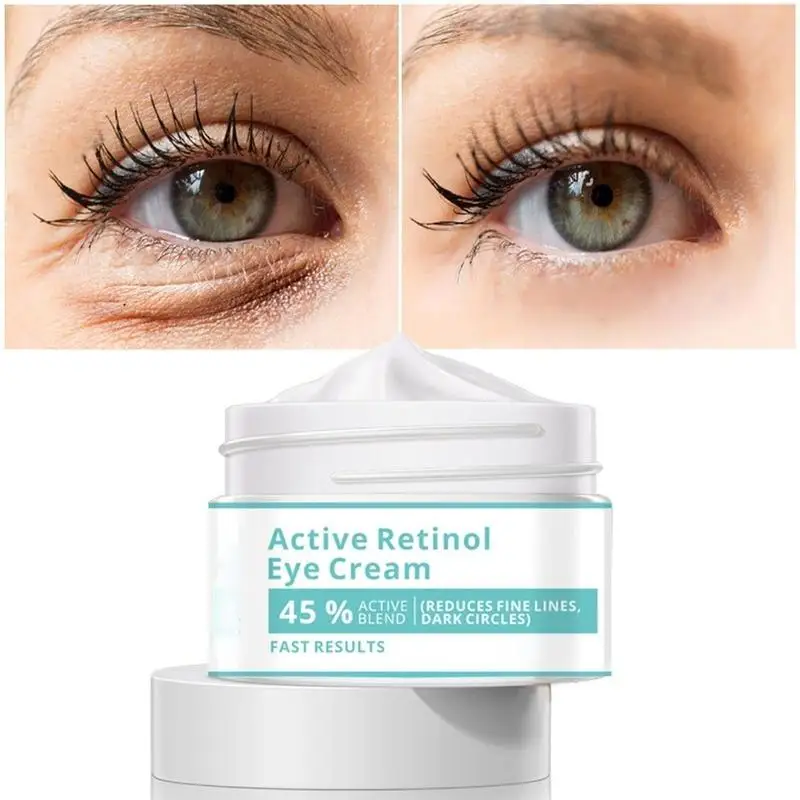 Crema reafirmante de ojos para eliminar ojeras, granulado de grasa, antiarrugas, reduce la apariencia de arrugas, novedad