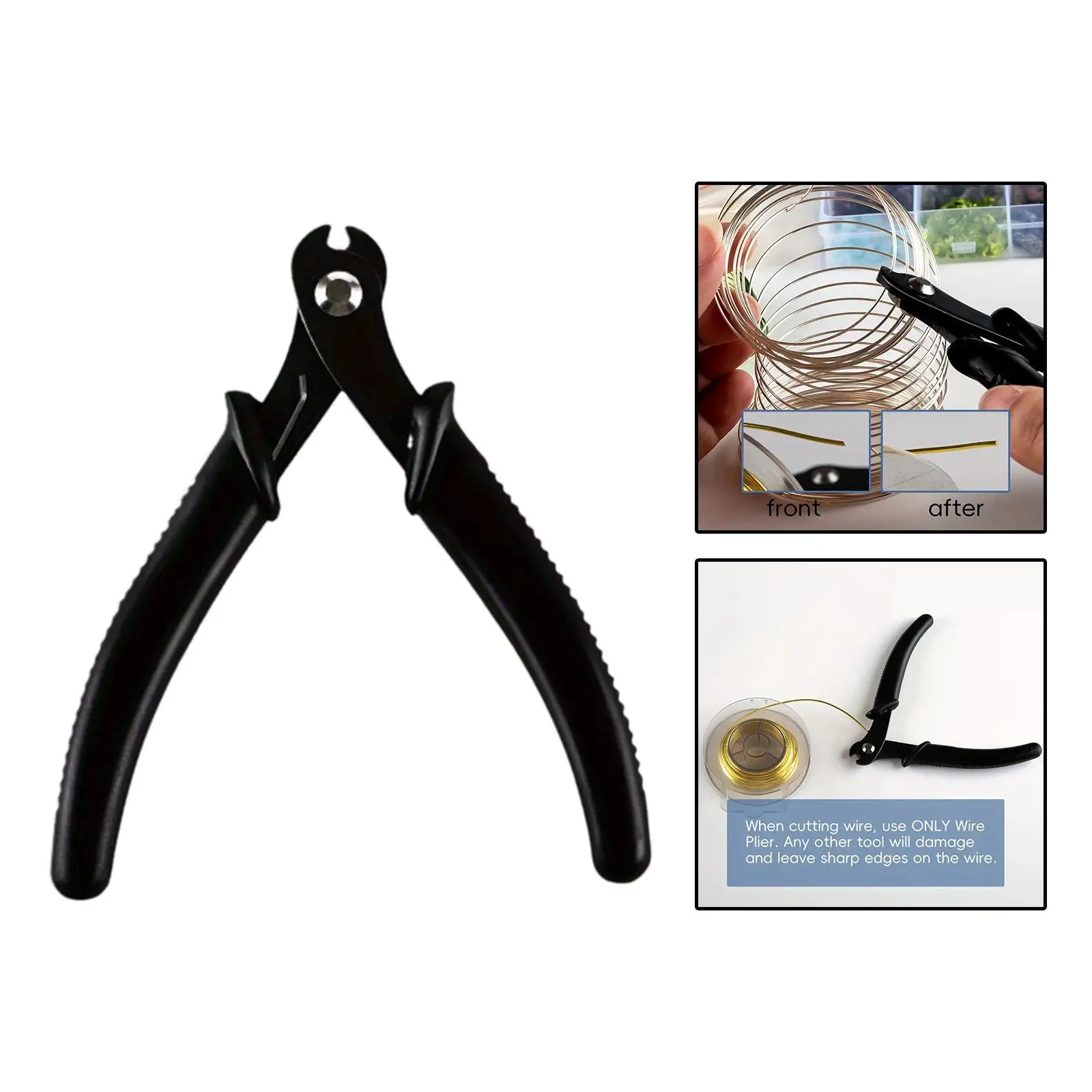 Memory Wire Cutter, Wire Cutting Shear ,Carbon Steel Memory Wire Cutting Plier for Hobby Work Tool ,Jewelry Making