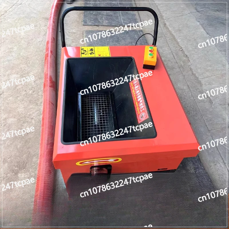 Secondary structure concrete conveyor pump Small feeder Hose spiral conveying fine stone mortar grouting pouring pump