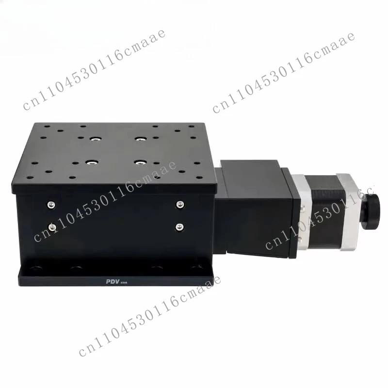 PT-GD120 electric wedge platform aluminum alloy electric laboratory jack, table size 120 * 120, travel 20mm