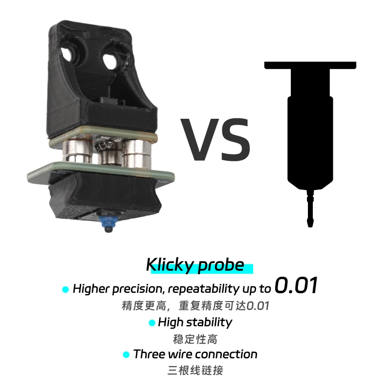 Mellow D2F-01/d2hw klicky pcbキットvoron 2.4 Probe 3Dプリンター用自動レベリングキット (3Dプリンターを含まない)