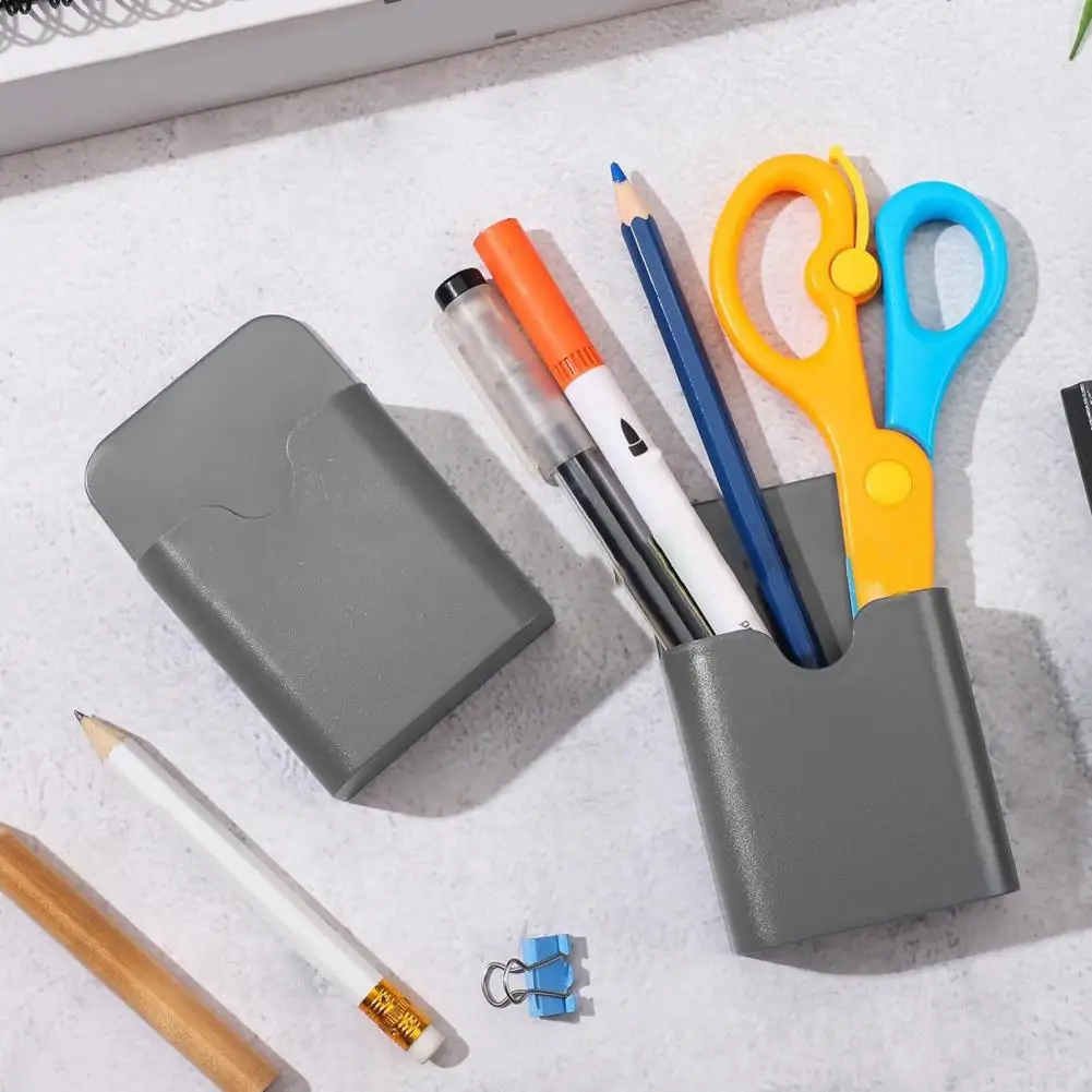 Магнитная стойка для маркеров, магнитный держатель для маркеров, ящик для хранения для холодильника, простая установка, органайзер для ручек и карандашей, гладкий для аккуратного использования