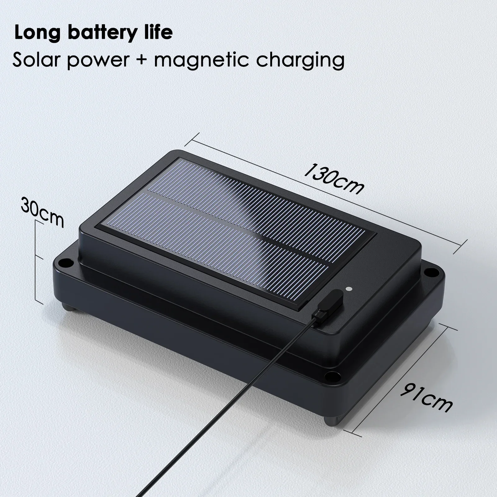 

New OEM Solar Power 4G GPS Tracker with IP67 Waterproof Long Duration Cover Global Frequency for Big Animals Cow Camal Shee