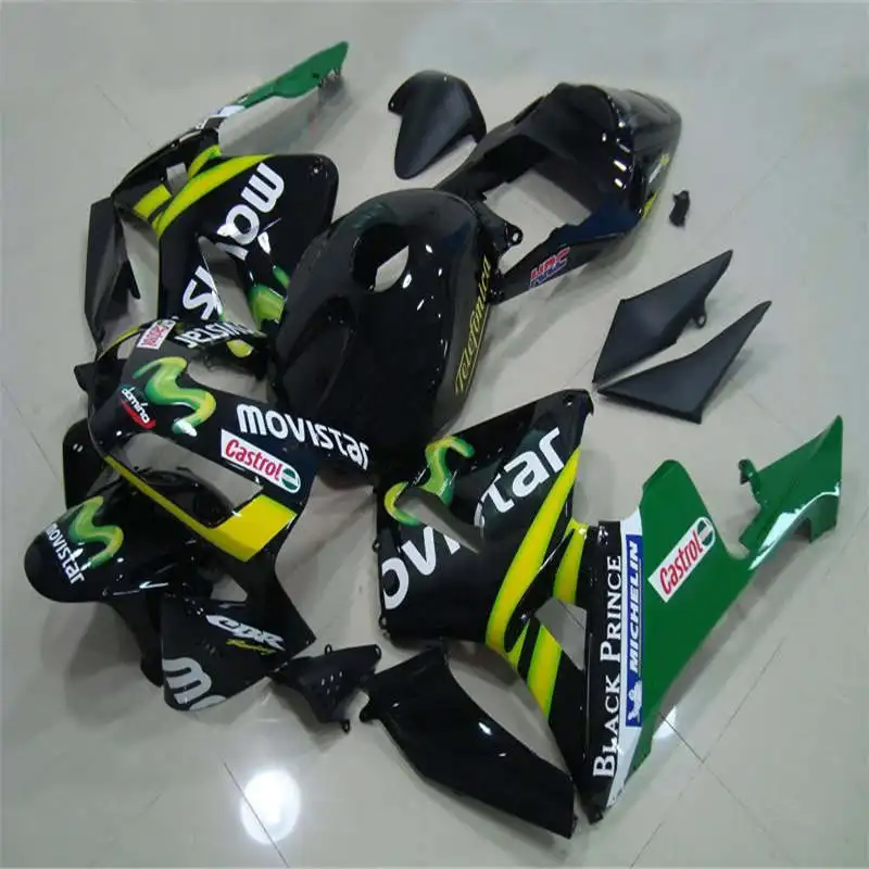 high quality green yellow white black For CBR 600RR 600 RR 03 04 2003 2004 CBR600 RR F5 CBR600RR 2003 2004 03-04 Fairing od5