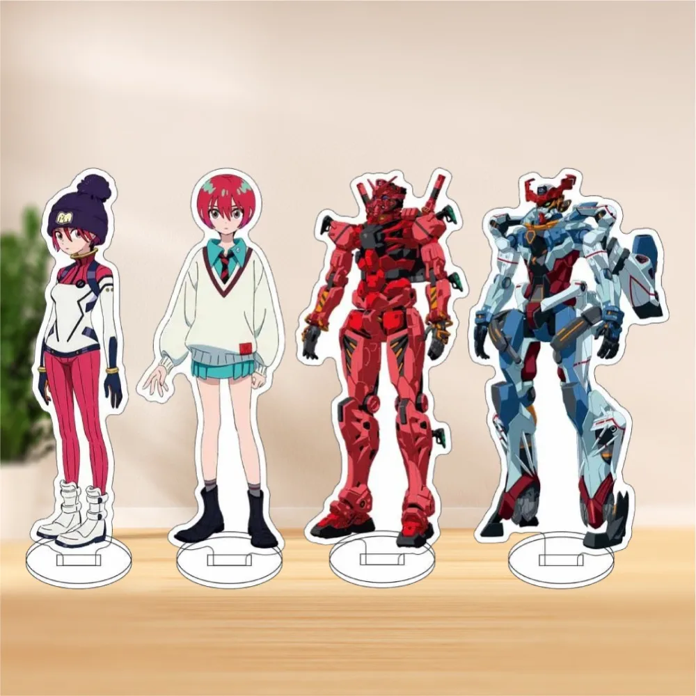 

Diy Mobile Suit Gundam Figure Role Show Transparent Acrylic Stand Model Custom Originality Cartoon Desktop Ornament Holiday Gift