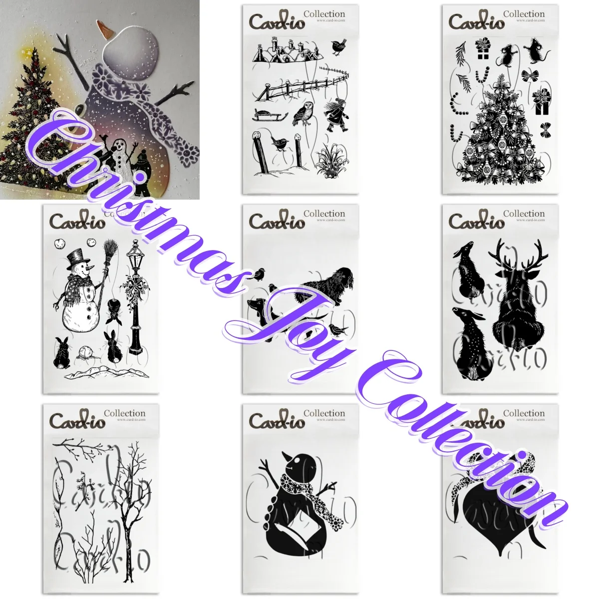 Snowflake Snowman Christmas Clear Stamps Stencil for DIY Scrapbook Craft Decoration Embossing Template Supplies July 2026 New