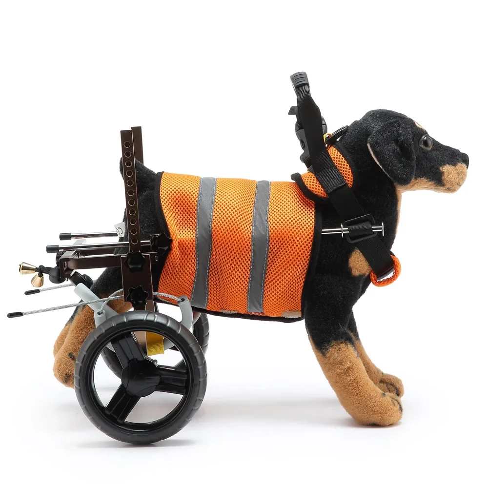 2024 Hot selling pet supplies pet two wheeled rehabilitation vehicle for small and medium-sized disabled dogs