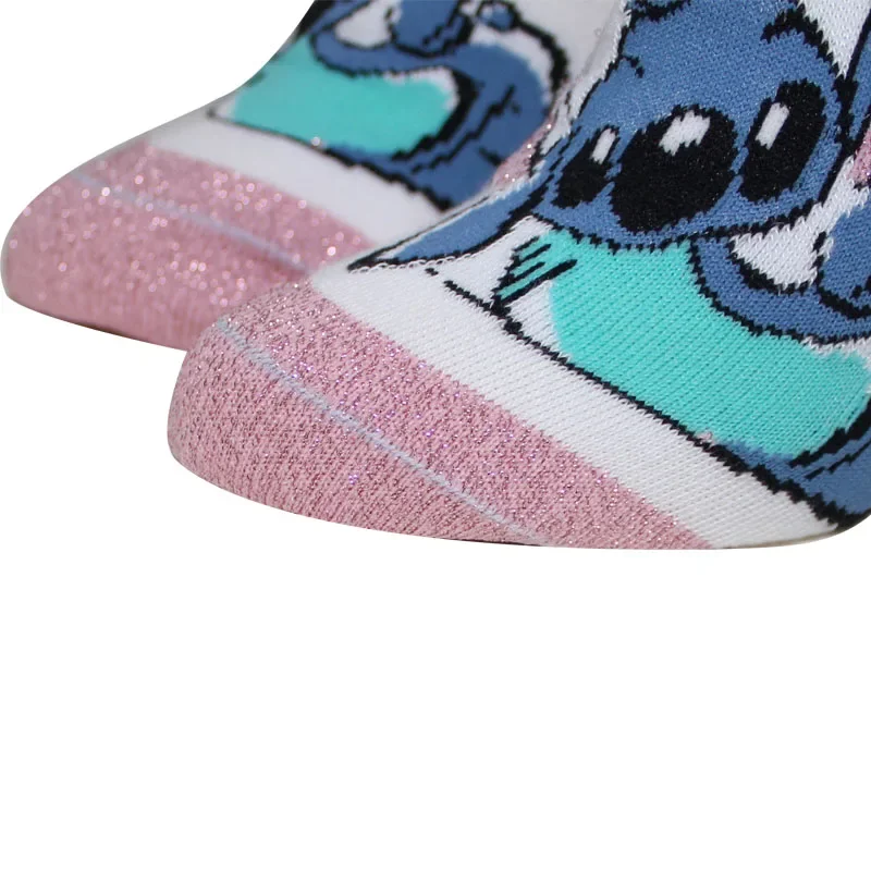 5 paar Anime Cartoon Stitch Vrouwen Sokken Grappige Lange Mannen Sokken Leuke Creatieve Cosplay Sokken Comfortabele Sok Vrouwen Gift Maat 36-44