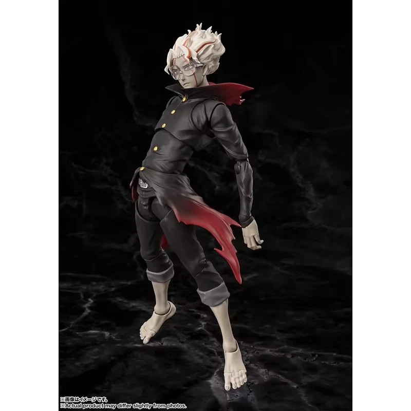 بانداي متوفر في المخزون الأصلي S.H.Figuarts DAN DA DAN شخصيات كرتونية-MOMO & Okarun (متحول))- ألعاب شخصيات الحركة نموذج قابل للجمع