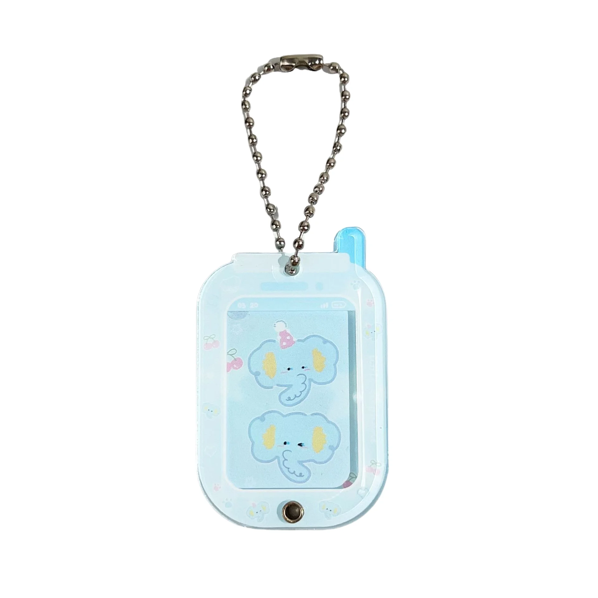 Tashanger sleutelhanger Betaalbare acryl fotolijst sleutelhanger Acryl fotolijst sleutelhanger Lichtgewicht voor portemonnees Tassen