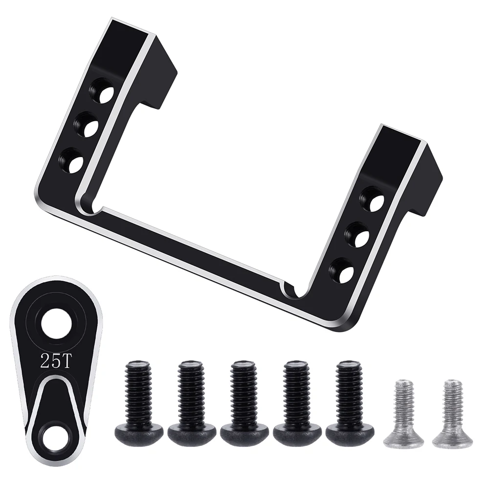 AXSPEED Aluminum Alloy Servo Arm Mount for LOSI 1/16 Mini-B 2WD RC Buggy Truck Model A20CLS Servo Upgrade Parts