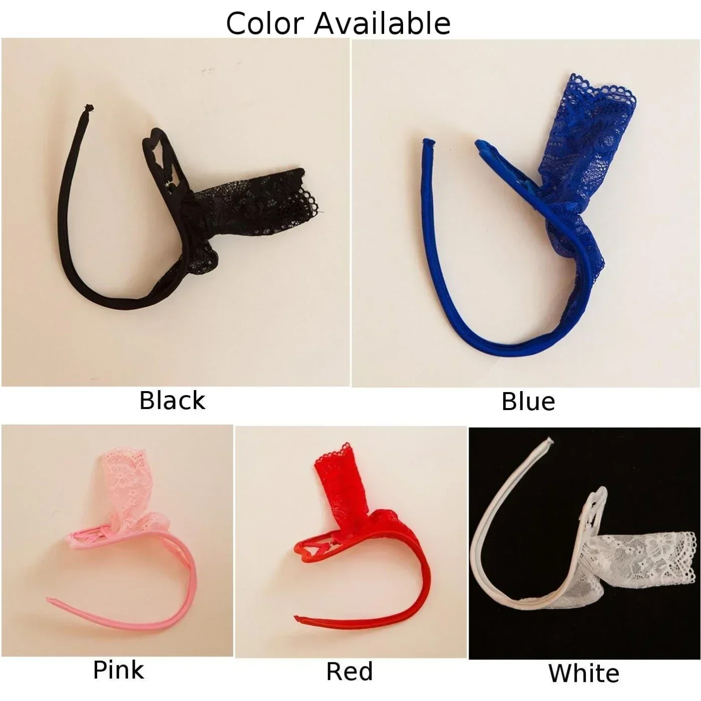 남성 란제리 레이스 g-문자열 C 문자열 TBack 끈 팬티 벌지 주머니 속옷 팬티 에로틱 게이 시시 속옷