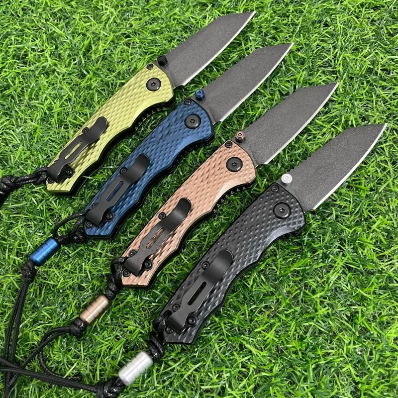 Folding Knife butterfly 290 aluminum handle mini pocket knife portable outdoor survival sharp folding knife high-end gift