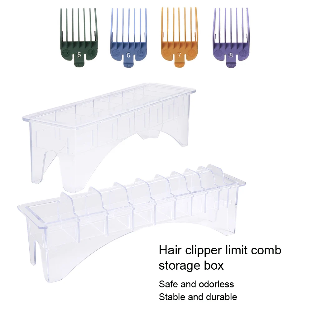 

Limit Comb Storage Box Hair Clipper Positioning Caliper Comb Organizer Case Limit Comb Storage Box Storage Box