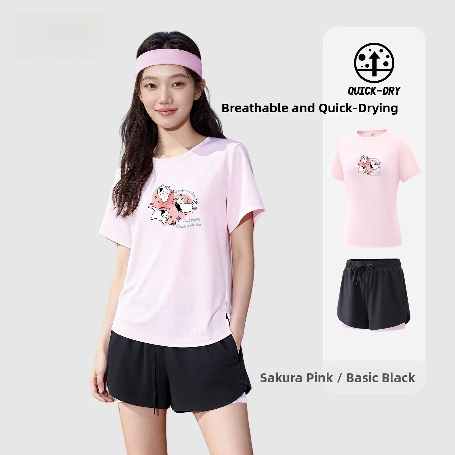 

Women's Running Fitn Clothes Qui Dry Sun Protection Sports Suit Summer 2026 New Sle Warrior Brand Nylon Fabric