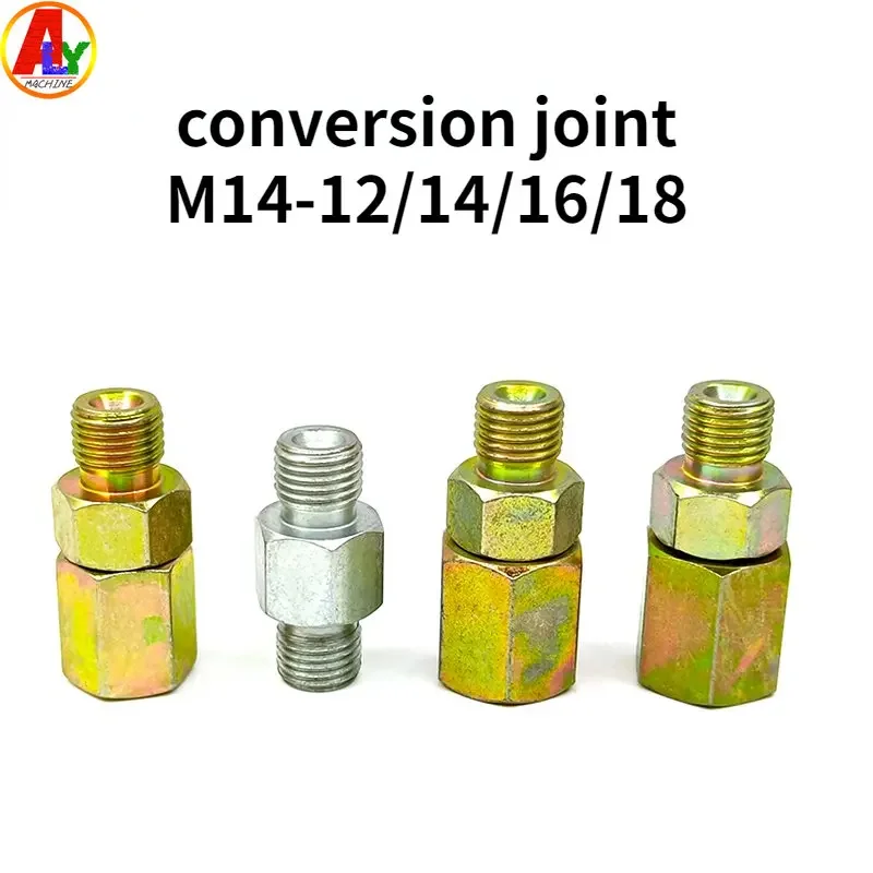 

1PCS M14-12/14/16/18 Diesel Fuel Injection Pump Test Bench Common Rail Pipe Tube Conversion Joint