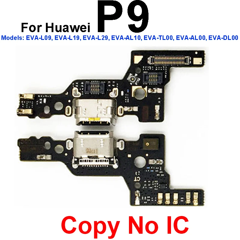 USB Charger Board For Huawei P8 P9 P10 P20 P30 Pro Plus Lite 2017 USB Charging Port Dock Connector Flex Cable Parts