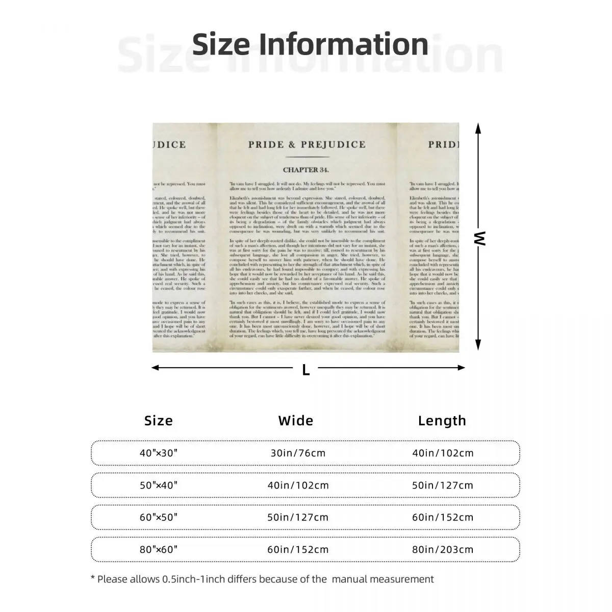 الكبرياء والتحامل من تأليف جين أوستن - السيد دارسي: كيف أتجمد وأحبك. - صفحة الكتاب العتيقة رمي بطانية