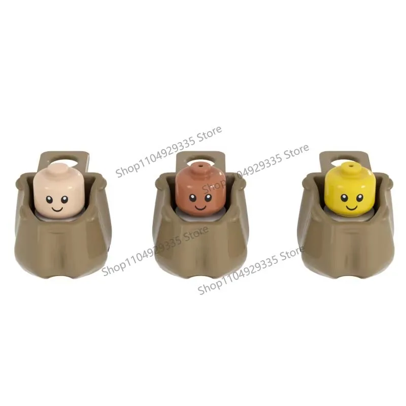 City MOC Babies Infant Building Blocks Baby Accessories Bottle Backpack Basket Boy Girl Bricks Toys Gifts Collection 25128 24581