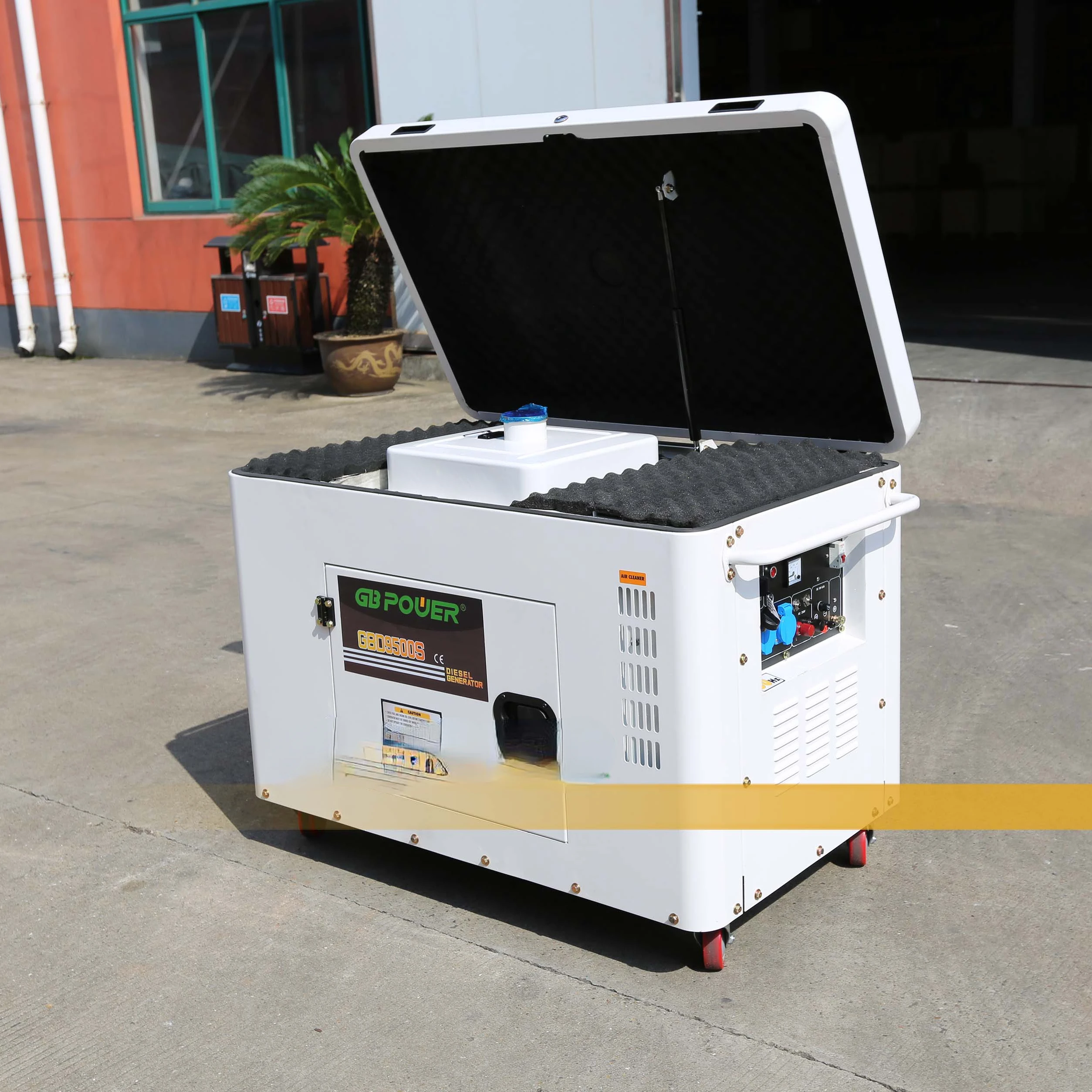 

5 KVA die sel portable Air cooled-4 Stroke generator set