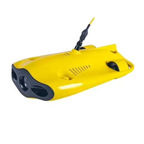 Drone sous-marin 4K, caméra de prise de vue visuelle avec télécommande pour l'exploration et la pêche marines