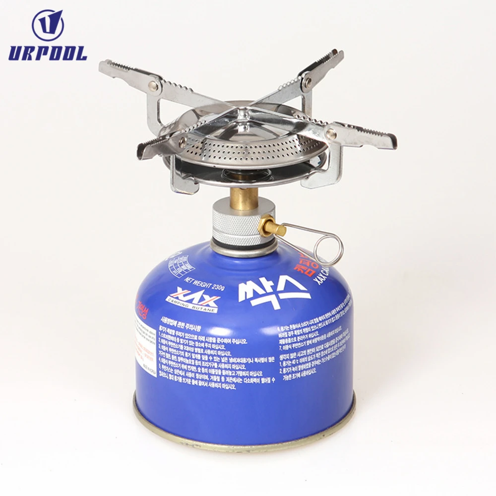 Compact Ultralight Folding Portable Multi Fuel Stainless Steel Hiking Outdoor Cooking Mini Camping Stove Burner Butane