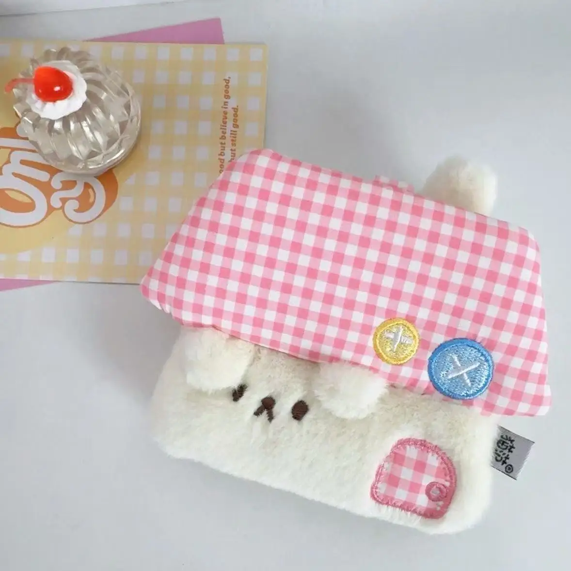 الكورية هريرة الأصلي منزل صغير حقيبة أفخم محفظة نسائية للعملات المعدنية حافظة للبطاقات سماعة حقيبة قلادة فتاة الكورية Ins نمط المتخصصة لطيف هدية #3