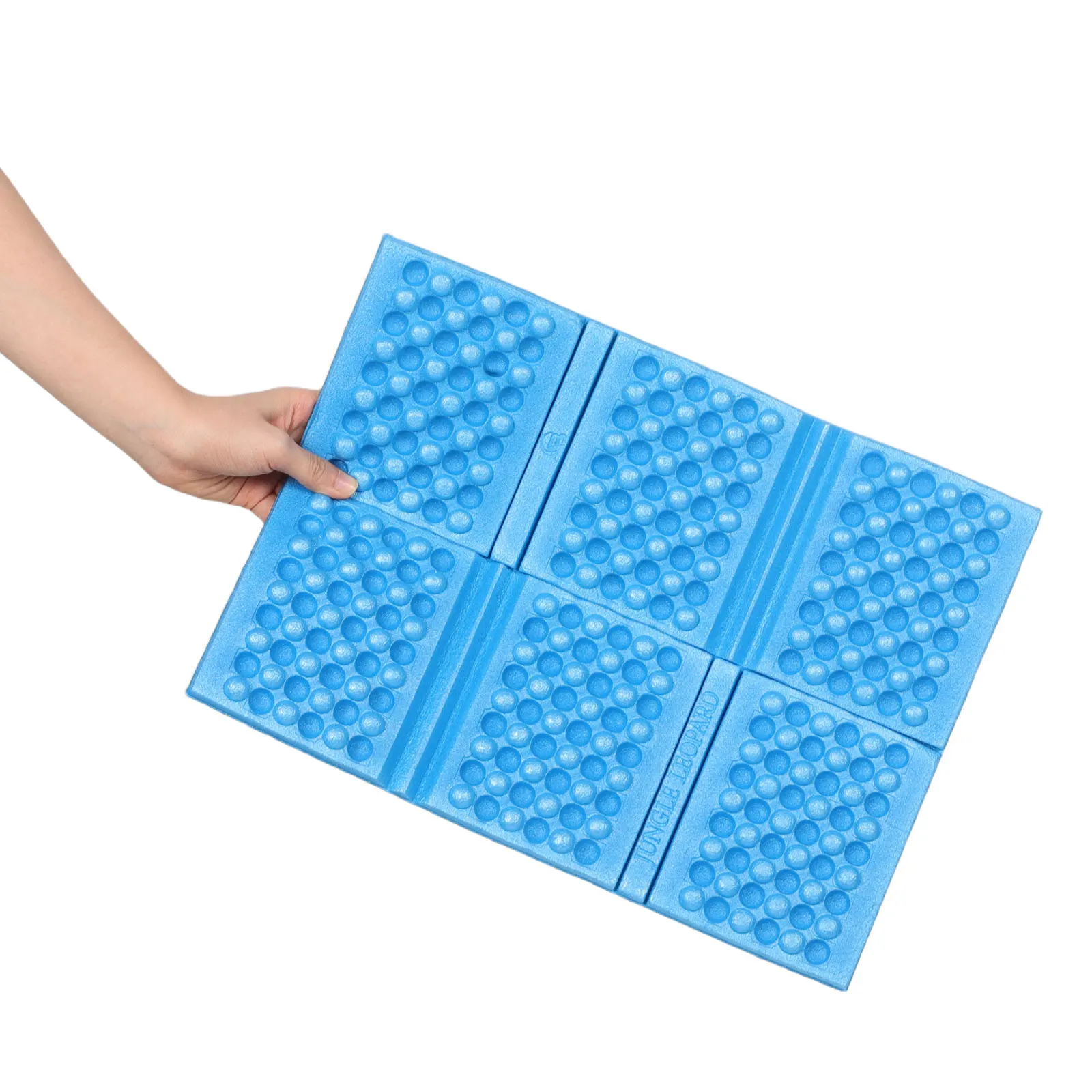 

6Pcs Folding Picnic Mats Outdoor Waterproof Camping Seat Cushions Lightweight Portable Beach Blanket Travel Mat 15.3x11.2 Mixed
