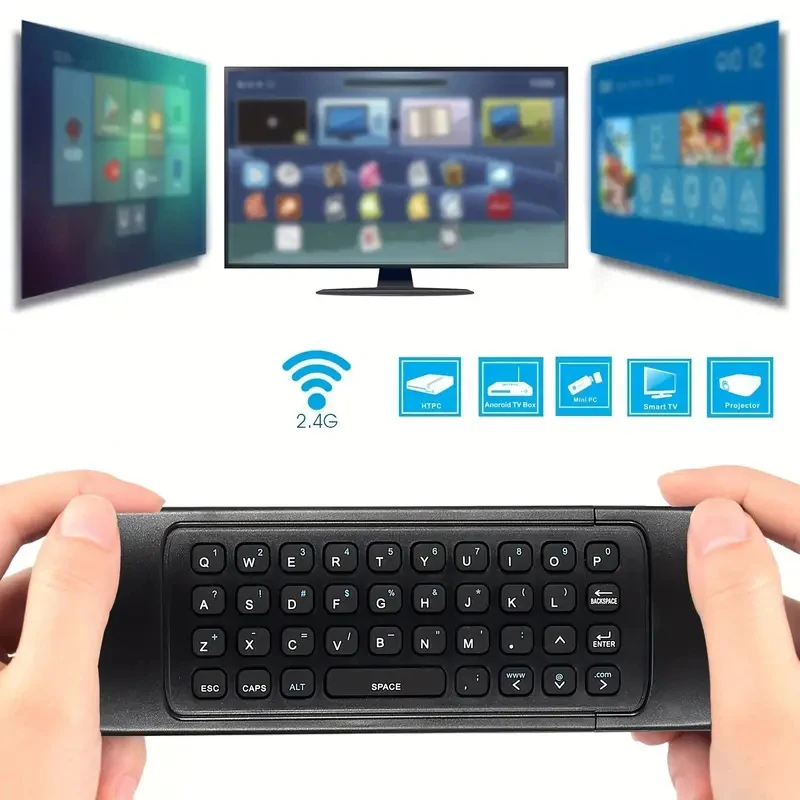 Teclado inalámbrico MX3 Air Mouse USB, reemplazo inteligente, Control remoto 2,4G, controlador RF con micrófono de voz para Android TV Box PC