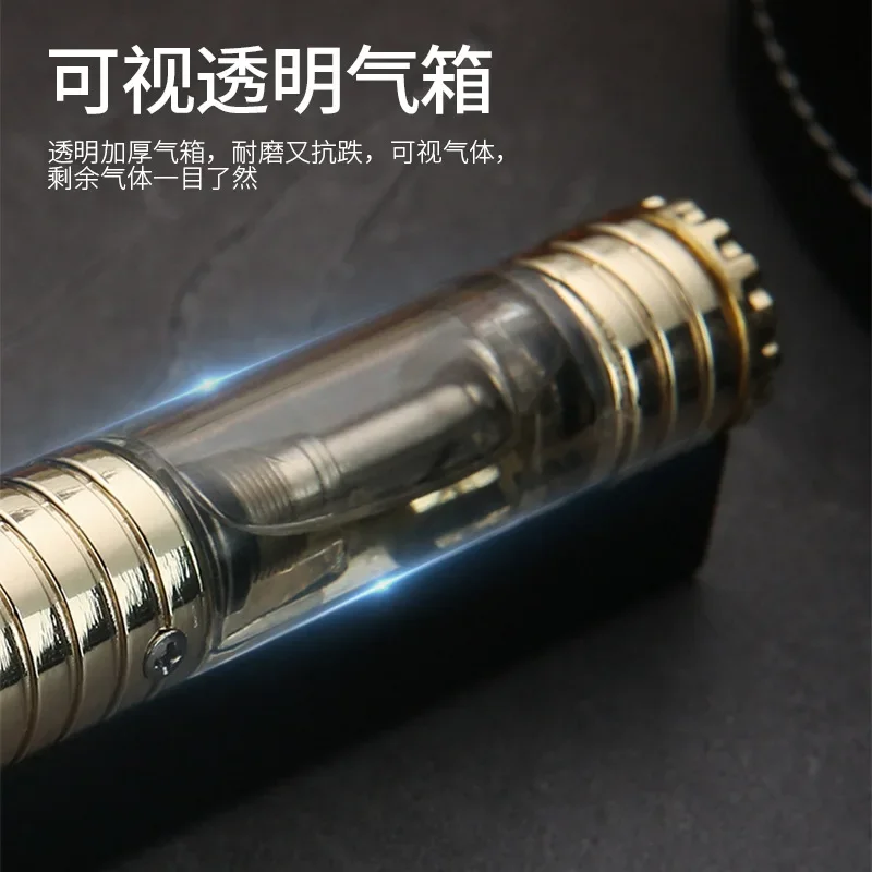 Honest Turbo Cigarette Lighter, Ultra-thin, Inflatable, Windproof Lighter, Torch, Smoking Gadget, Creative Gadget, Original